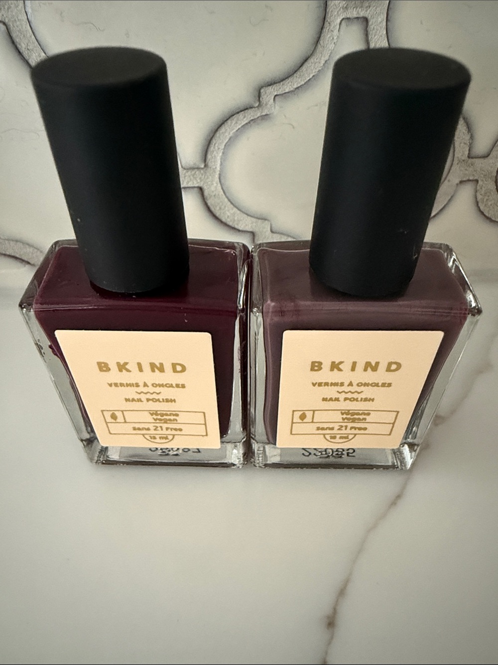 BKIND Nail Polish Duo T'as Ben Raisin & Tiguidou